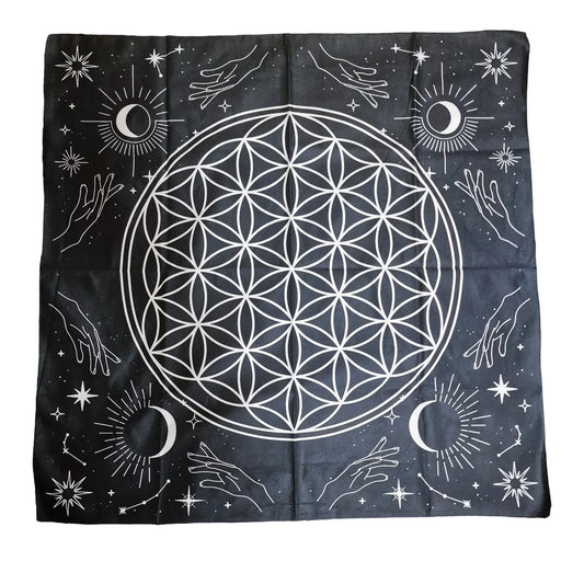 Nappe de Tarot FLEUR DE VIE