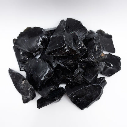 Pierre Brute OBSIDIENNE NOIRE A