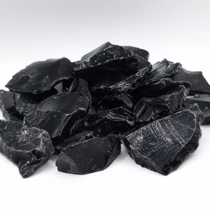 Pierre Brute OBSIDIENNE NOIRE A