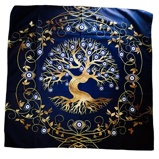 Nappe de Tarot ARBRE OEIL TURC