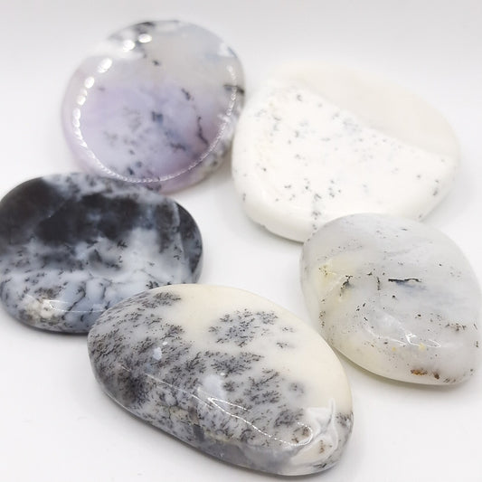 Pierre Plate AGATE DENDRITIQUE AA