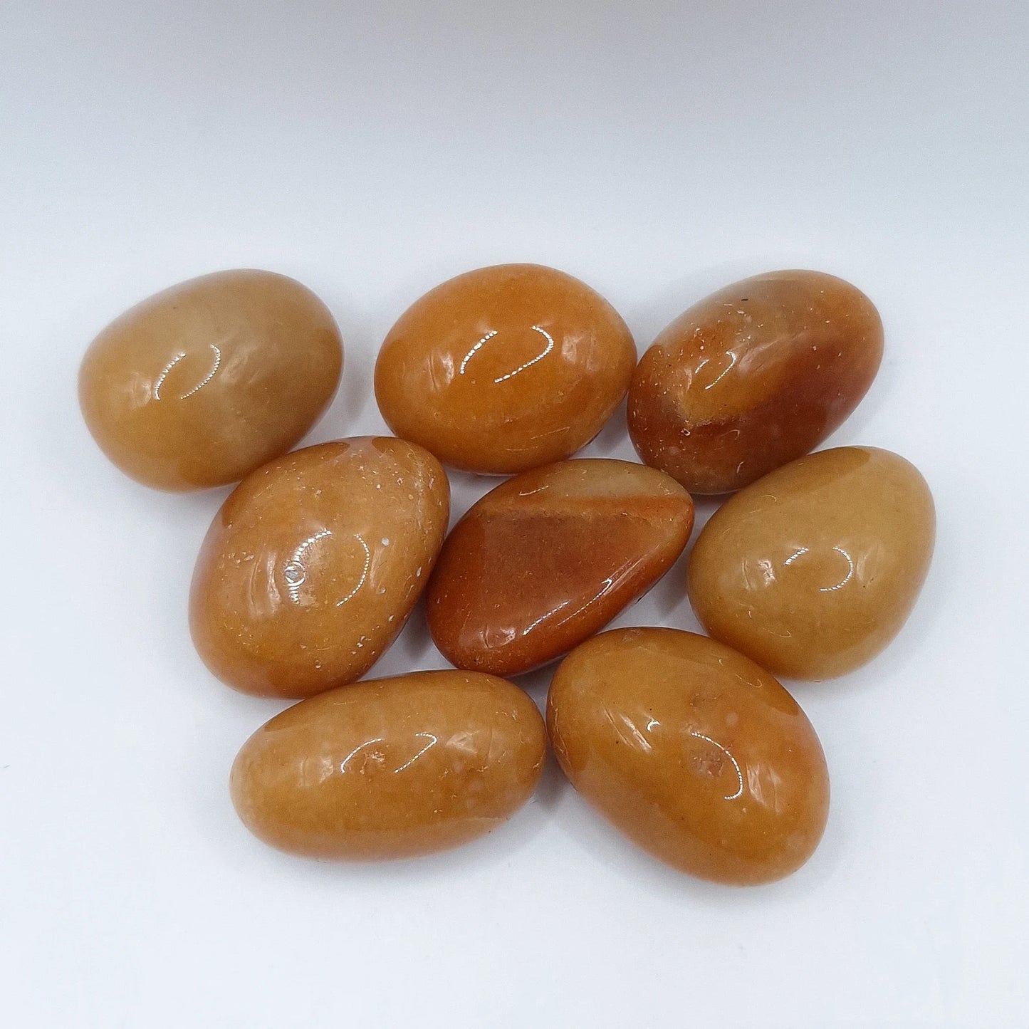 Pierre Roulée AVENTURINE ORANGE A+