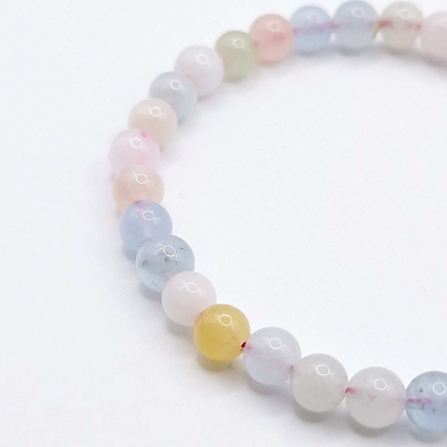 Bracelet Boule 06mm BERYLS NATUREL A