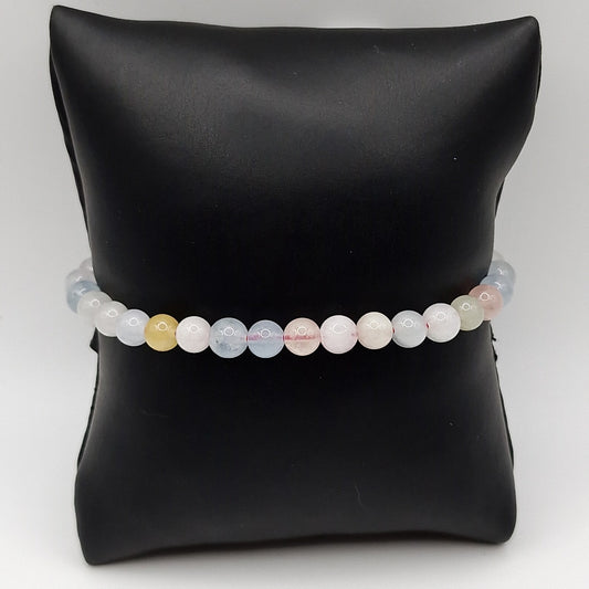 Bracelet Boule 06mm BERYLS NATUREL A