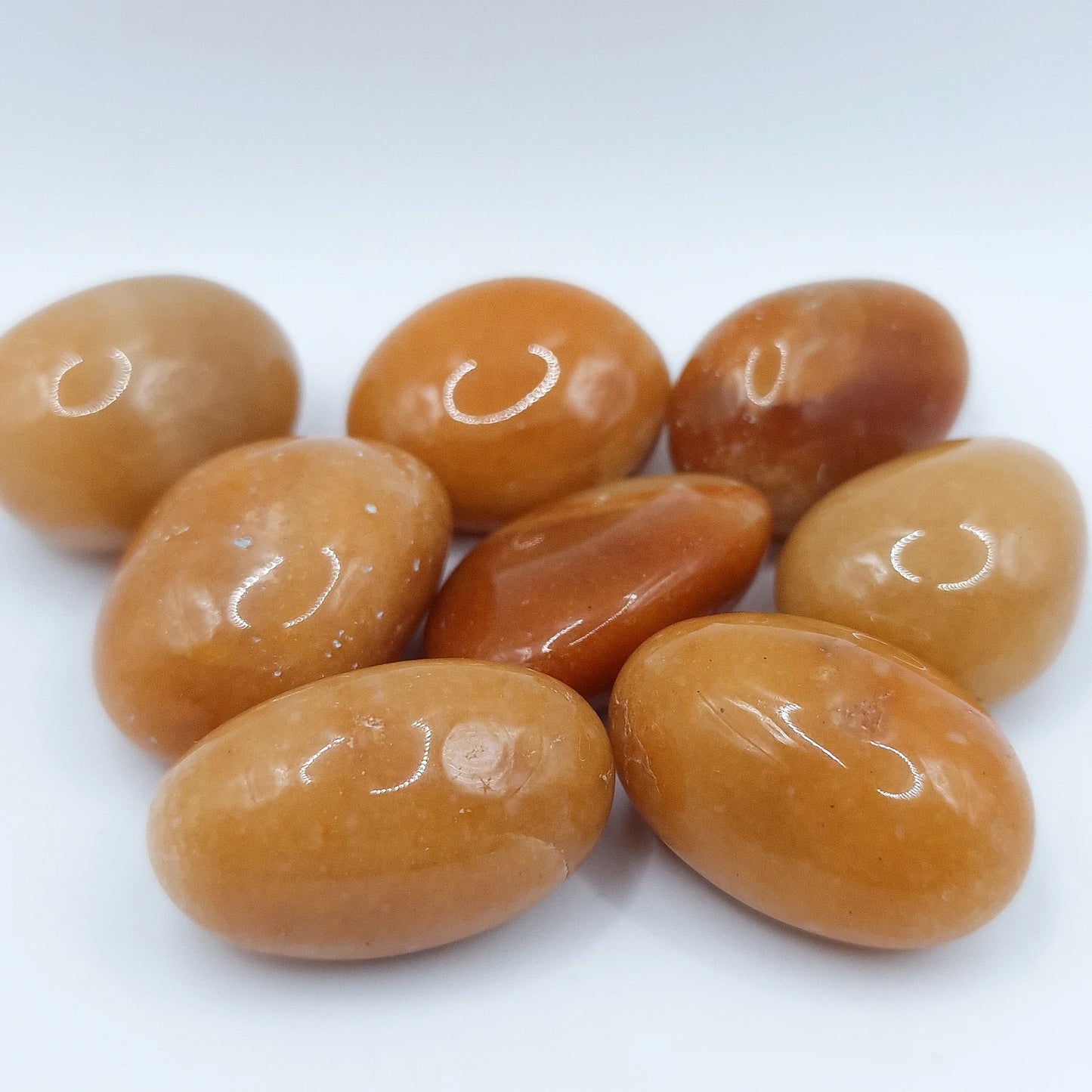 Pierre Roulée AVENTURINE ORANGE A+