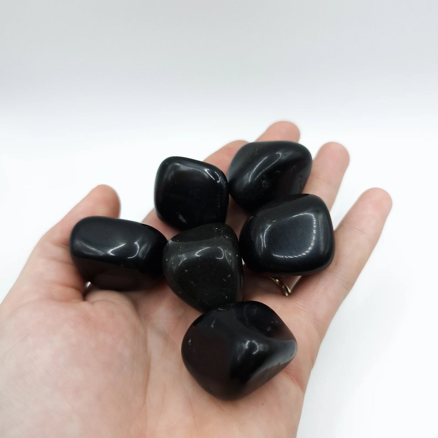 Pierre Roulée ONYX ou AGATE NOIRE A