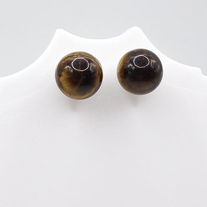 Boucles d'Oreilles OEIL DE TIGRE