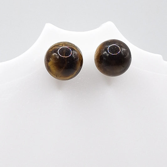Boucles d'Oreilles OEIL DE TIGRE