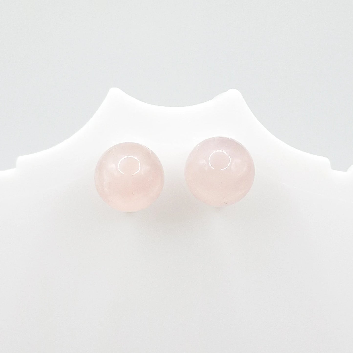 Boucles d'Oreilles QUARTZ ROSE