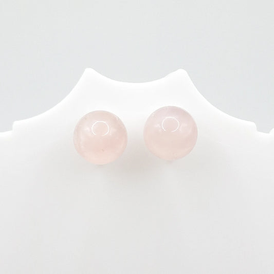 Boucles d'Oreilles QUARTZ ROSE