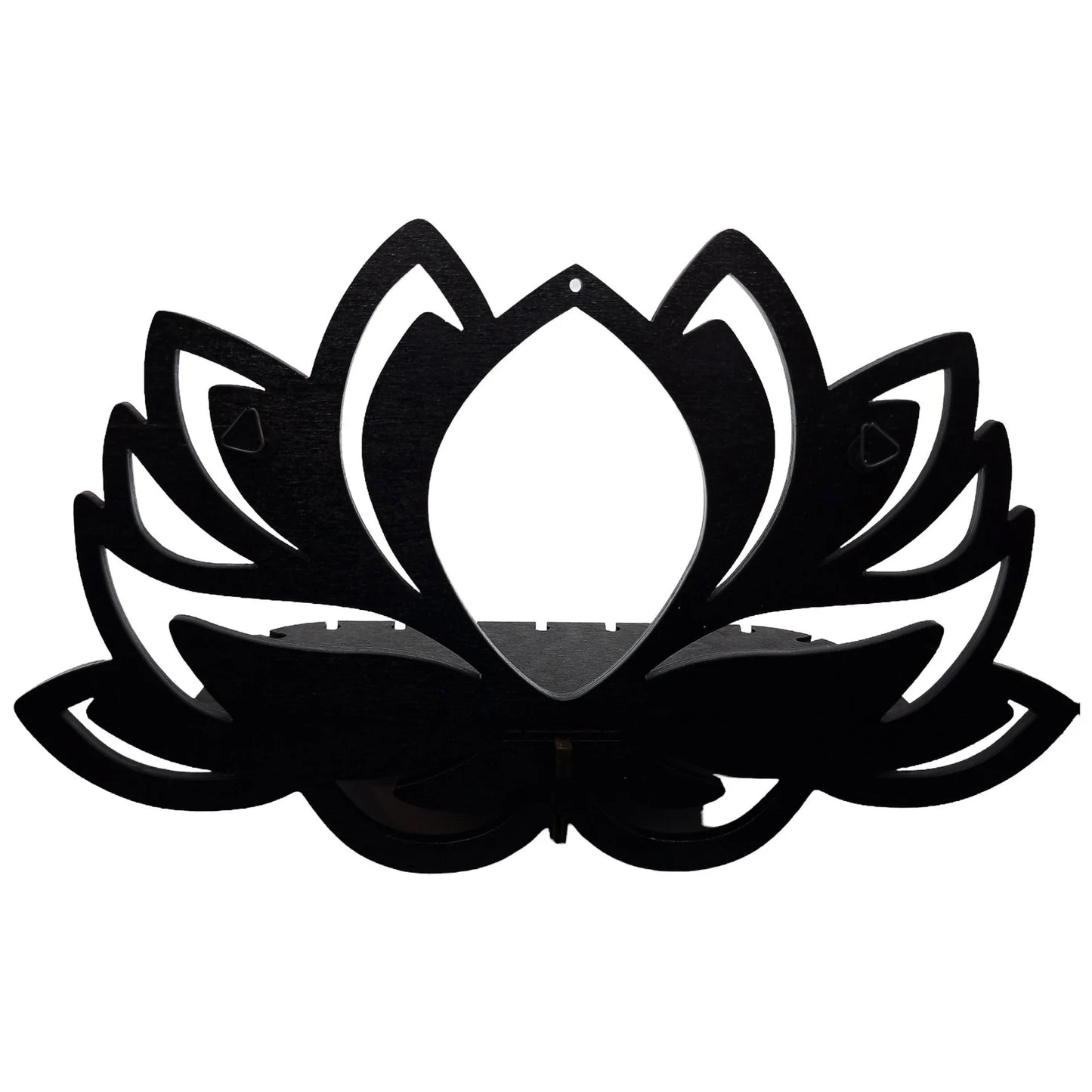 Support à Pendule LOTUS NOIR