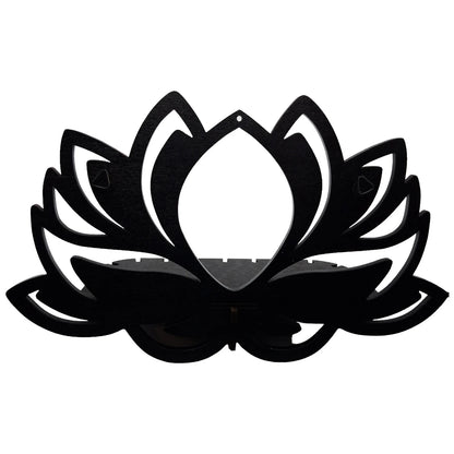 Support à Pendule LOTUS NOIR