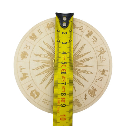 Porte Encens Bois Naturel MANDALA LUNES ASTRO