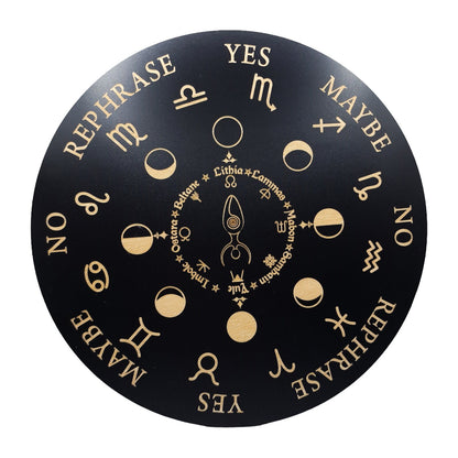Planche de Radiesthésie FEMME WICCAN