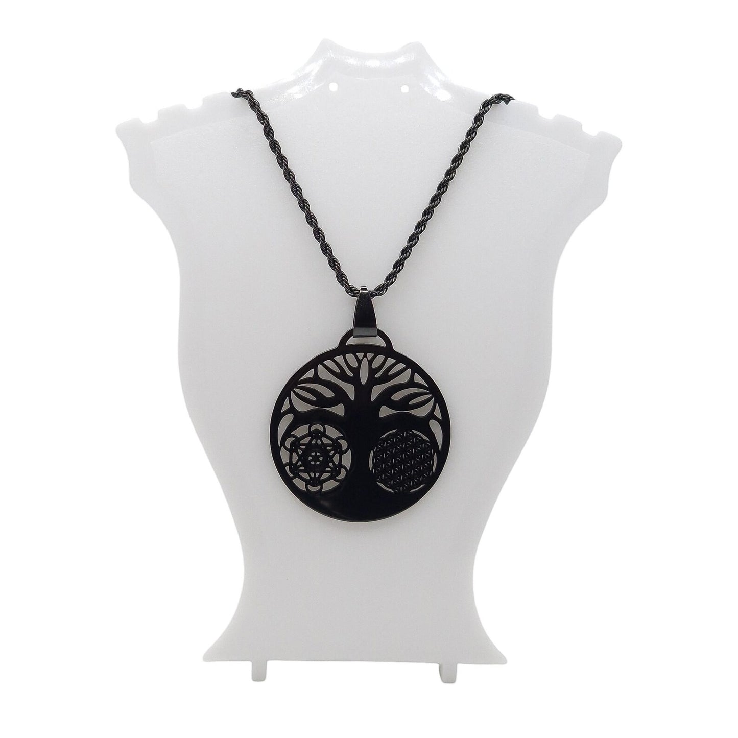 Colliers Arbre de Vie avec Métatron et la Fleur de Vie