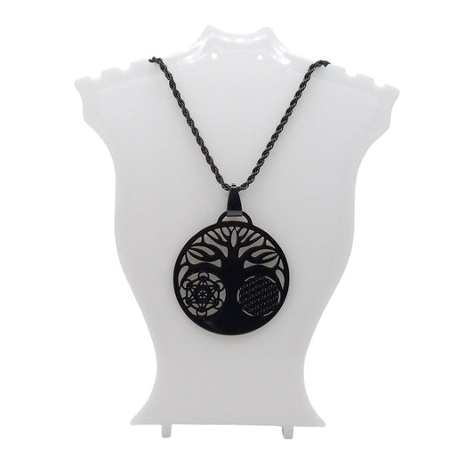Colliers Arbre de Vie avec Métatron et la Fleur de Vie