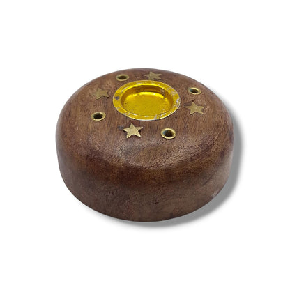 Porte Encens Petit Rond Etoilés