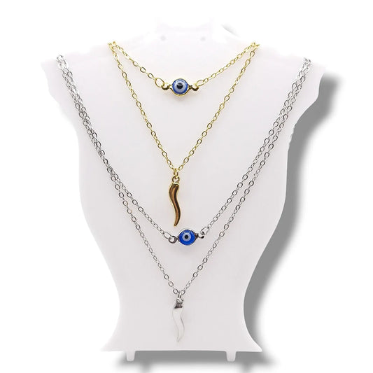Colliers OEIL CORNE ITALIENNE