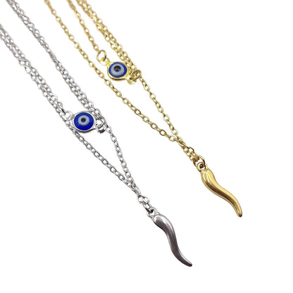 Colliers OEIL CORNE ITALIENNE