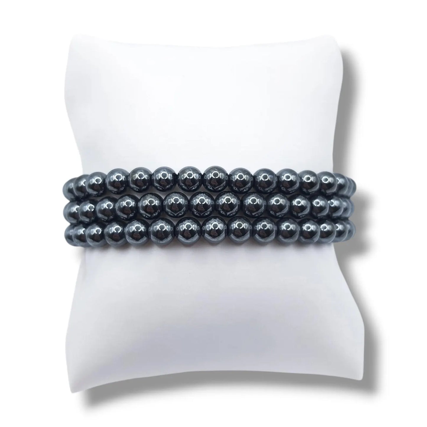 Bracelet Boule 06mm HEMATITE