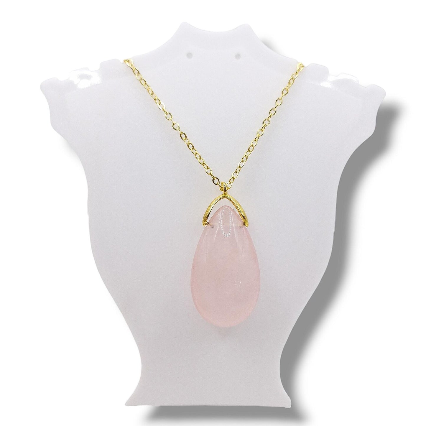 Collier Sautoir QUARTZ ROSE A