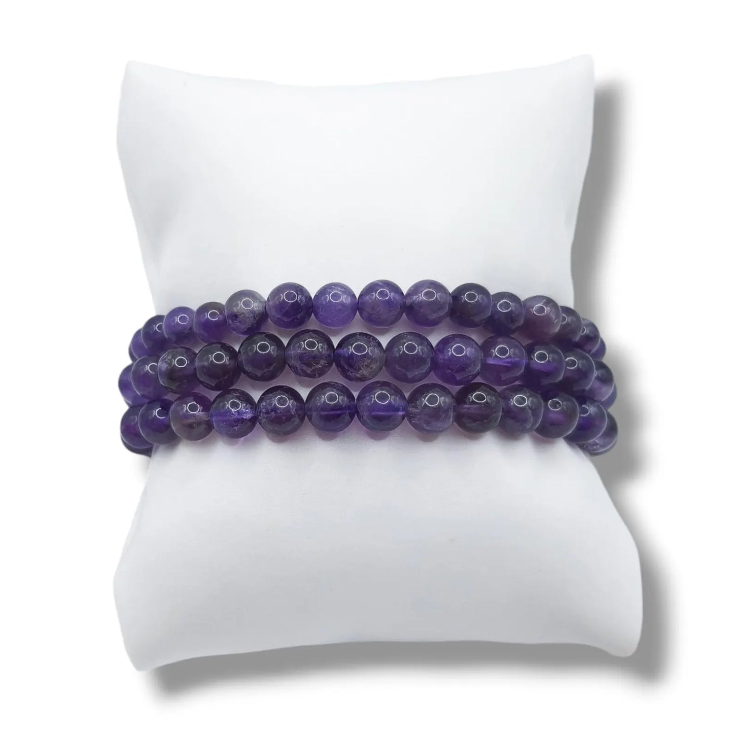 Bracelet Boule 06mm AMETHYSTE A