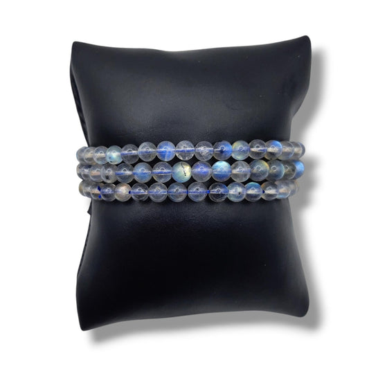 Bracelet Boule 06mm LABRADORITE AA+