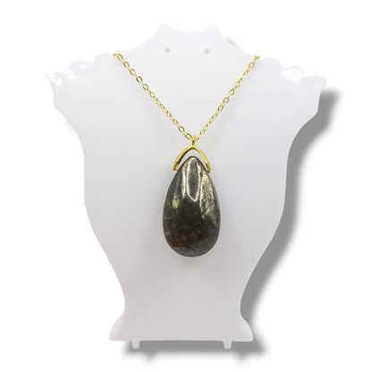 Collier Sautoir PYRITE A+