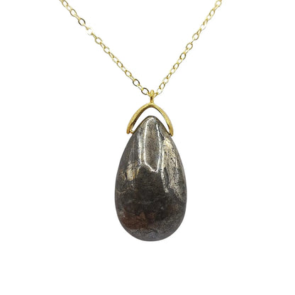 Collier Sautoir PYRITE A+