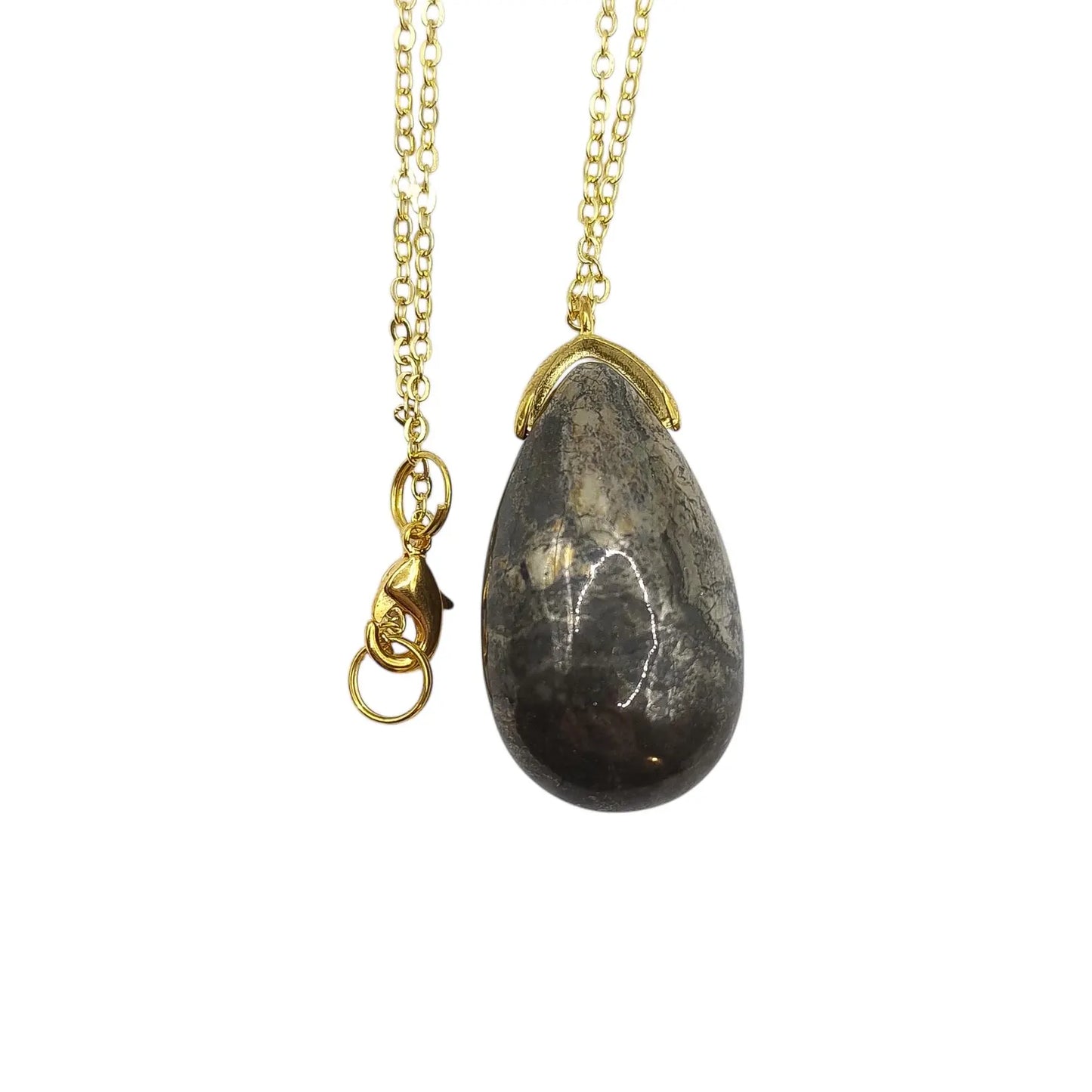 Collier Sautoir PYRITE A+