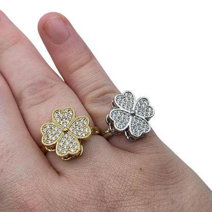 Bague Anti Stress TREFLE 4 FEUILLES