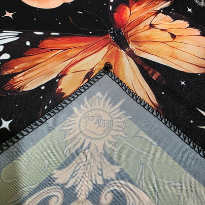 Nappe de Tarot PAPILLON TOURNESOL