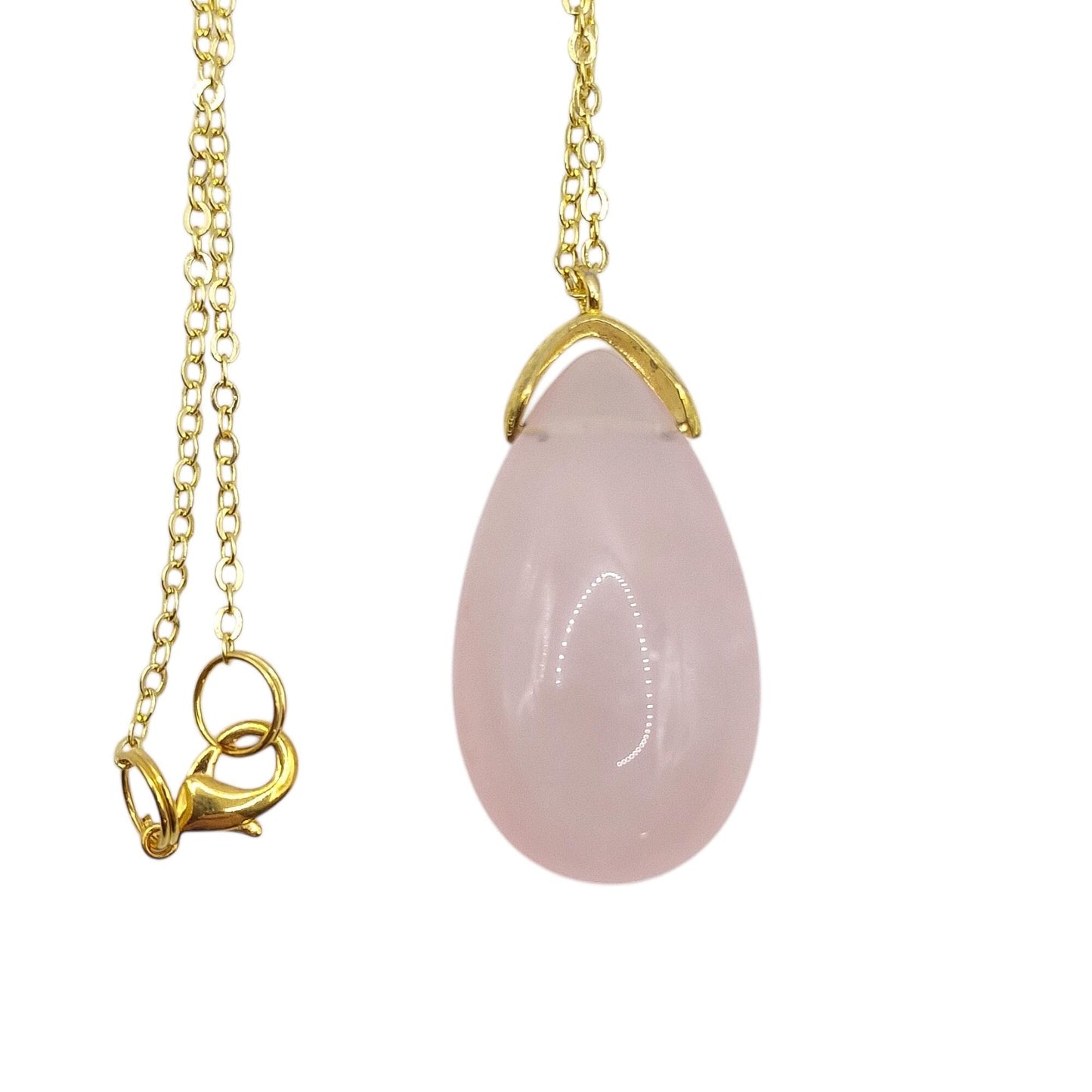 Collier Sautoir QUARTZ ROSE A