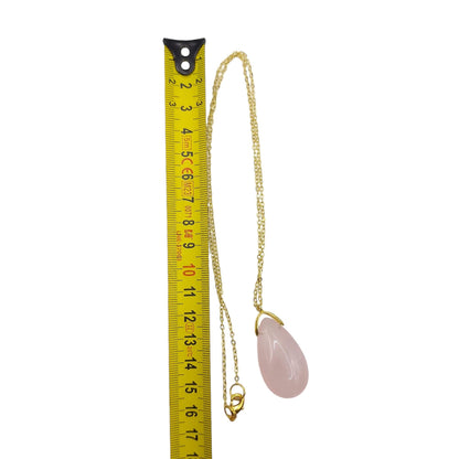 Collier Sautoir QUARTZ ROSE A