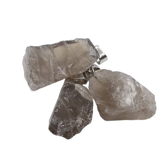 Pendentif CRISTAL DE ROCHE FUME A